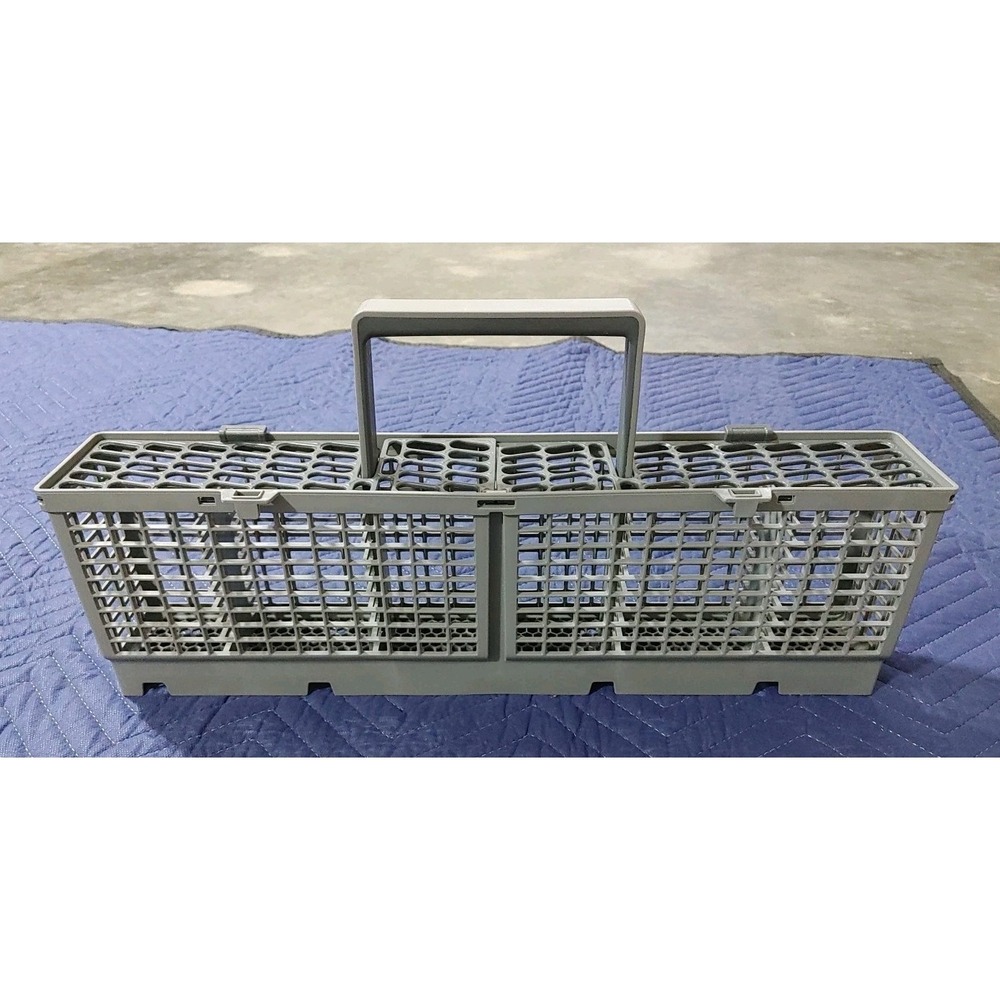 LG Dishwasher Basket Cutlery Utensil Holder Dark 18x3x6 Universal Compatibility